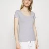 Best reviews of 🎉 Anna Field 3 PACK - Basic T-shirt - White/mottled Light Grey/light Green 🧨 -My Luxe Wardrobe Sales Store 65f71d44ec2243c5b58db5085f902d66