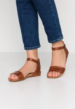 Top 10 🎁 Anna Field LEATHER - Sandals - Cognac 🔥