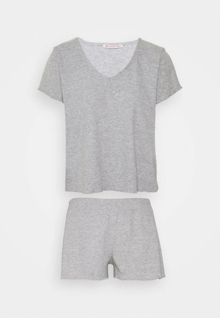 Best Pirce ⭐ Anna Field SET - Pyjama Set - Light Grey 😍 5 Best Pirce ⭐ Anna Field SET - Pyjama Set - Light Grey 😍 - Image 5