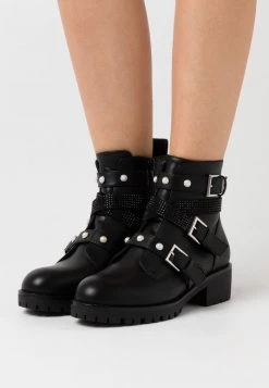 Cheap ๐ Anna Field Cowboy/biker Ankle Boot - Black ๐