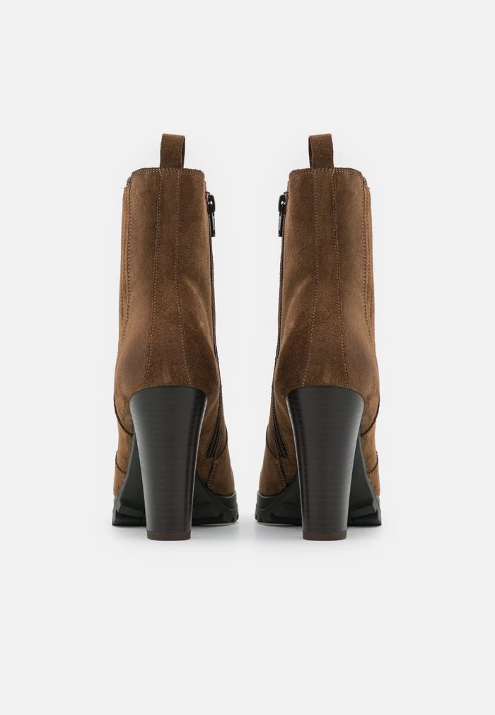 Outlet π₯ Anna Field LEATHER - High Heeled Ankle Boots - Cognac π 4 Outlet π₯ Anna Field LEATHER - High Heeled Ankle Boots - Cognac π - Image 4