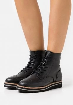 Flash Sale ✨ Anna Field Lace-up Ankle Boots - Black 🧨