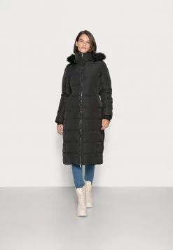 Flash Sale 😉 Anna Field LONG PUFFER WITH HOOD - Winter Coat - Black ⭐