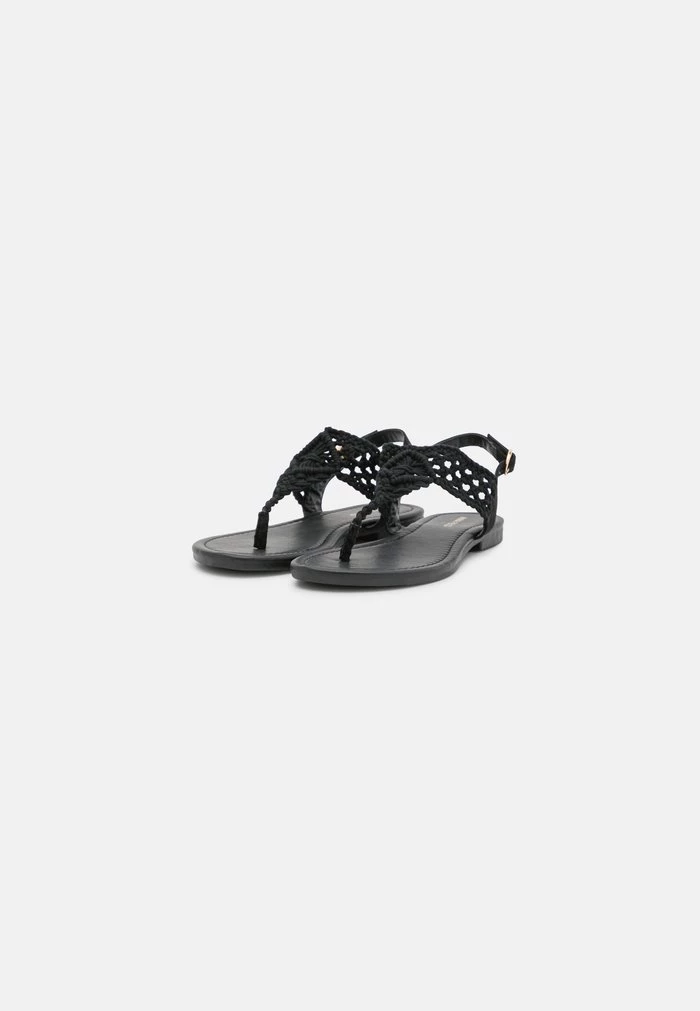 Coupon 🛒 Anna Field T-bar Sandals - Black 🔔 3 Coupon 🛒 Anna Field T-bar Sandals - Black 🔔 - Image 3