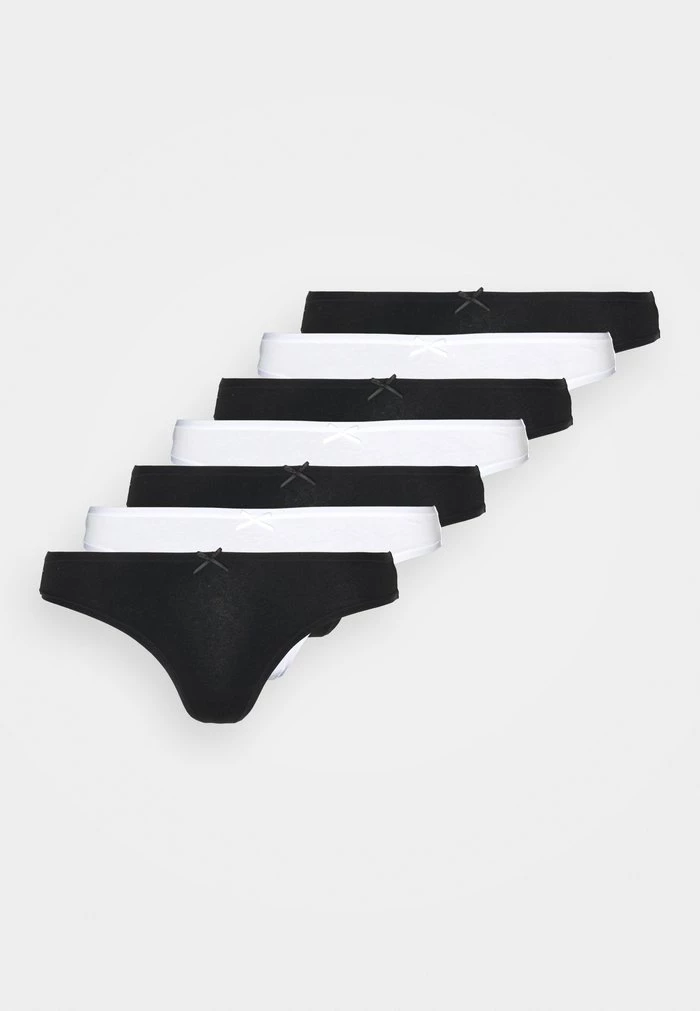 Best Sale π Anna Field GEORGINA 7PP THONG COTTON - Thong - Black/white β€οΈ 5 Best Sale π Anna Field GEORGINA 7PP THONG COTTON - Thong - Black/white β€οΈ - Image 5