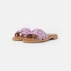 Best deal 🛒 Anna Field LEATHER - Mules - Lilac ✔️ -My Luxe Wardrobe Sales Store 6bc477a3450145a0947c775cf0dd0ea3
