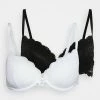 Cheap ⭐ Anna Field 2 PACK LACE T SHIRT BRA - Underwired Bra - White/black 🤩 -My Luxe Wardrobe Sales Store 6c6adf22afc949c0b3b387fdf870ca23