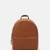 Hot Sale ⌛ Anna Field LEATHER - Rucksack - Cognac 😍