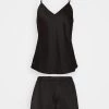 New 🤩 Anna Field SIMPLE SATIN SHORT SET - Pyjama Set - Black 💯 -My Luxe Wardrobe Sales Store 6cdc83e9cc234a4f86b638ff56d1ec4d