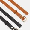 Promo 🤩 Anna Field 2 PACK - Belt - Black/cognac 🎉 -My Luxe Wardrobe Sales Store 6cf5f248ec7b4206b438b7a8028888fa