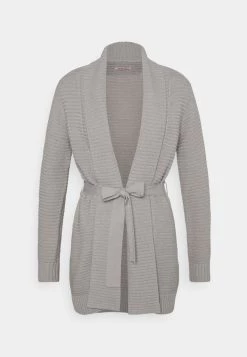 Best deal 🧨 Anna Field BELTED CARDIGAN - Cardigan - Grey ⭐