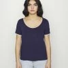 Cheapest 🔔 Anna Field Basic T-shirt - Dark Blue ⌛