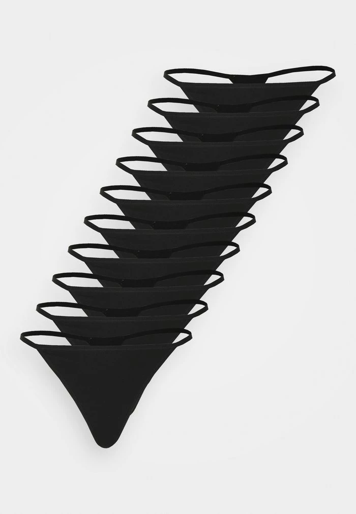 Discount ⭐ Anna Field CODY 10PP COTTON THONG - Thong - Black ✔️ 4 Discount ⭐ Anna Field CODY 10PP COTTON THONG - Thong - Black ✔️ - Image 4