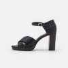 Cheapest ❤️ Anna Field LEATHER - High Heeled Sandals - Black ✔️ -My Luxe Wardrobe Sales Store 6e54081d49a8434e8e253401021142e9