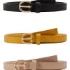 Cheap ✨ Anna Field 3 PACK - Waist Belt - Black/yellow/taup ⌛ -My Luxe Wardrobe Sales Store 6fd03a7c43fc4a0486bcb9312f5087d4