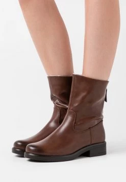 New 👏 Anna Field Classic Ankle Boots - Dark Brown ❤️
