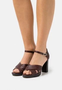 Brand new 🔔 Anna Field LEATHER - High Heeled Sandals - Brown ⭐