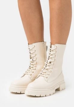 Top 10 🔥 Anna Field Platform Ankle Boots - Offwhite 😉