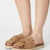 Budget ⭐ Anna Field COMFORT LEATHER - Slippers - Beige ✔️