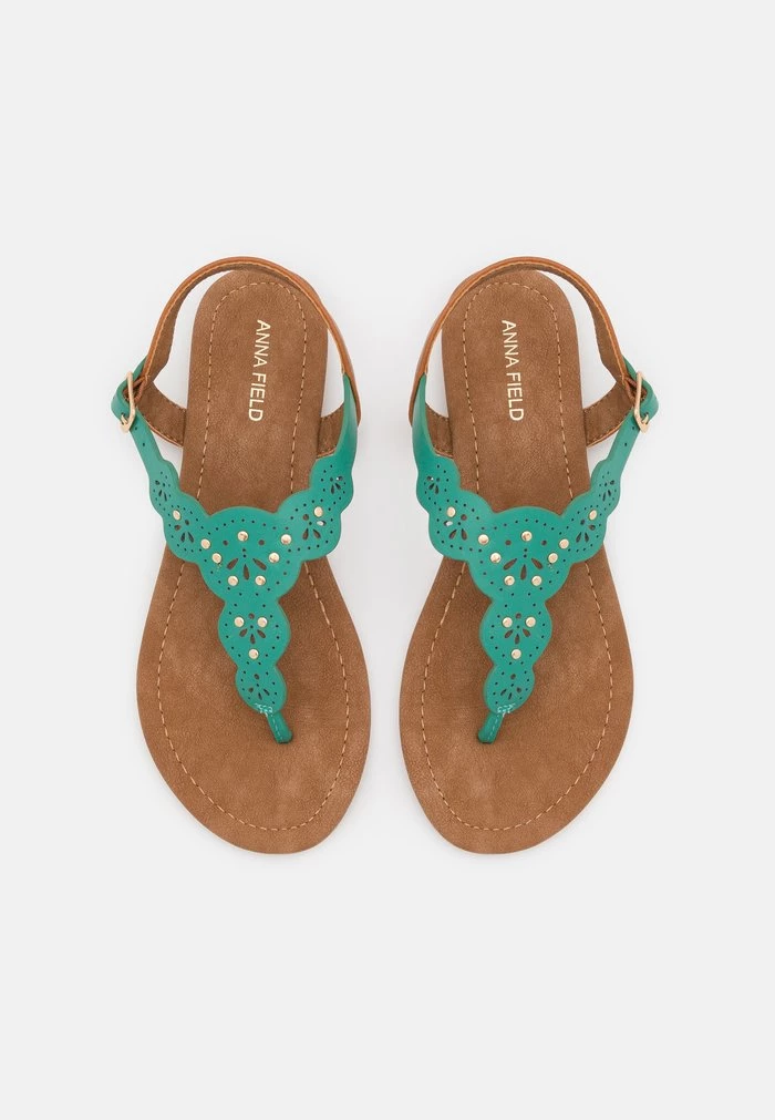 Outlet β Anna Field T-bar Sandals - Turquoise 𧨠6 Outlet β Anna Field T-bar Sandals - Turquoise 𧨠- Image 6