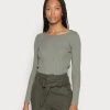 Cheap ❤️ Anna Field BOATNECK JUMPER - Jumper - Green ⭐