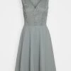 Cheapest 🔔 Anna Field Cocktail Dress / Party Dress ✨ - Slate Grey ✨ -My Luxe Wardrobe Sales Store 7526912b42a04d03a33b5f211a053155
