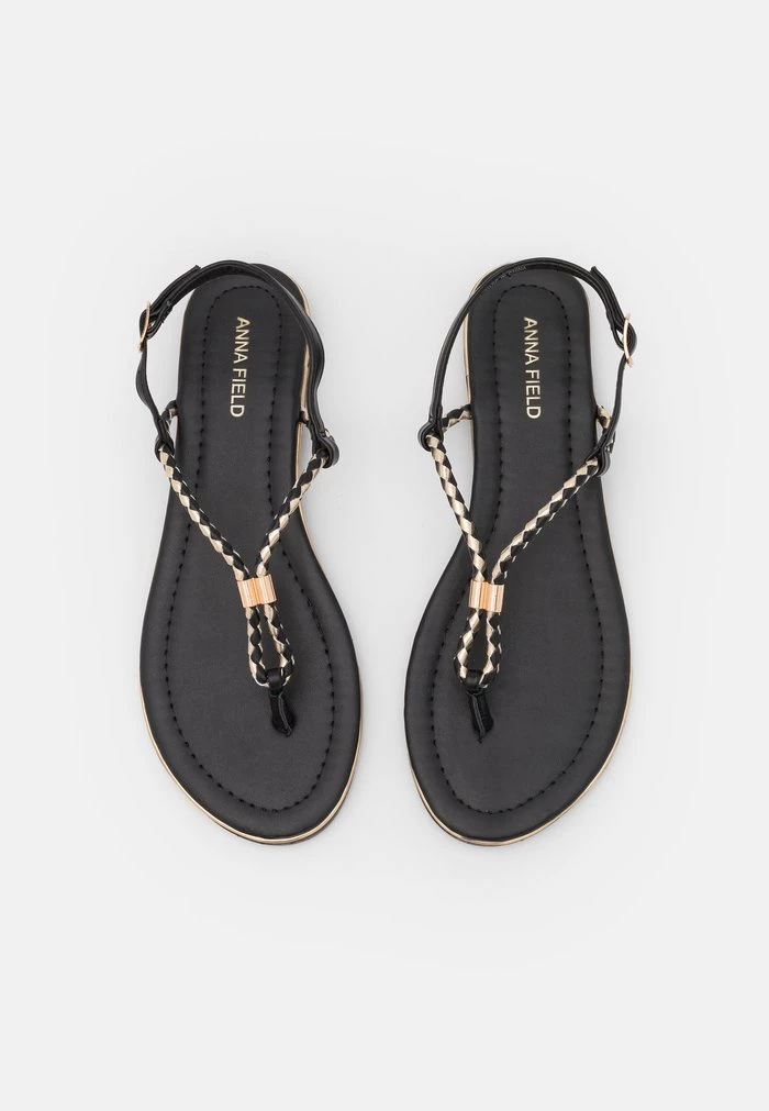 Cheapest ✔️ Anna Field T-bar Sandals - Black ❤️ 6 Cheapest ✔️ Anna Field T-bar Sandals - Black ❤️ - Image 6