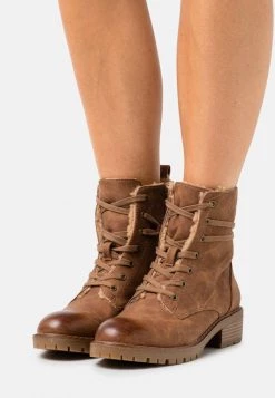 Cheap ๐ Anna Field Lace-up Ankle Boots - Cognac ๐