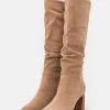 Best deal 👍 Anna Field LEATHER - High Heeled Boots - Beige ❤️ -My Luxe Wardrobe Sales Store 794a4b2d11984eda8a8159c514ad36ac