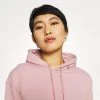 Promo 😀 Anna Field Basic Loose Hoodie With Gold Trim - Hoodie - Pink 🥰 -My Luxe Wardrobe Sales Store 79663fcc00b7440fa054d94ef7ac1a66