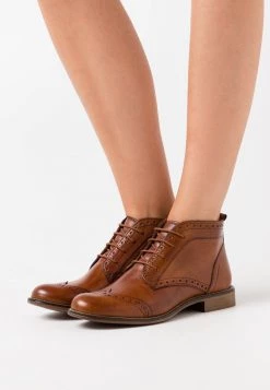 Cheapest ⭐ Anna Field LEATHER - Ankle Boots - Cognac ✨