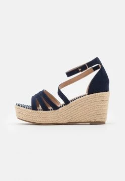 Best Pirce ✔️ Anna Field Platform Sandals - Blue ❤️