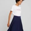 Best Sale 😍 Anna Field Plisse A-line Midi Skirt - A-line Skirt - Maritime Blue 🧨 -My Luxe Wardrobe Sales Store 7ab564a26da040e68012a316977b7a10