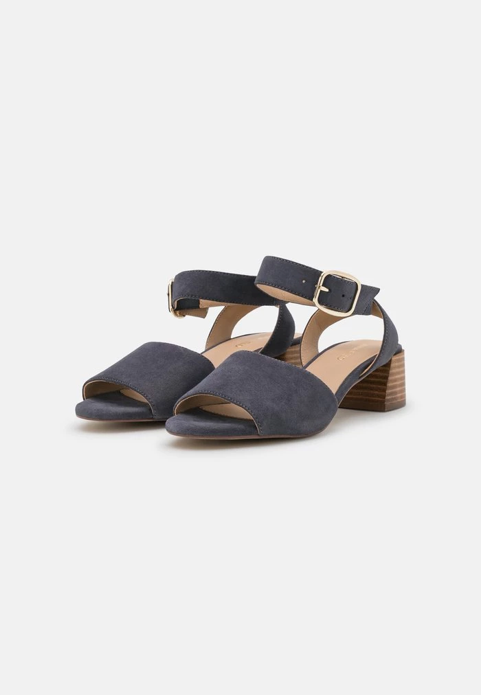 Hot Sale 🔔 Anna Field LEATHER - Sandals - Dark Blue 🤩 3 Hot Sale 🔔 Anna Field LEATHER - Sandals - Dark Blue 🤩 - Image 3