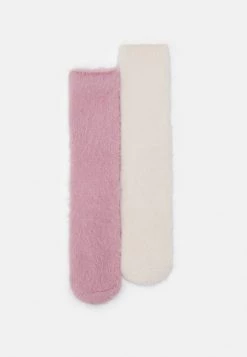 Hot Sale 👍 Anna Field 2 PACK - Socks - Off-white/rose ⌛