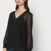 Cheap ✔️ Anna Field V Neck Blouse - Blouse - Black 🛒 -My Luxe Wardrobe Sales Store 7c0ff72c25c84312b5023e9c3d10eb29