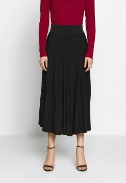 Brand new ✔️ Anna Field Plisse A-line Midi Skirt - A-line Skirt - Black ❤️