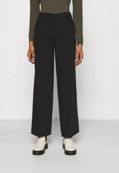 Outlet ⭐ Anna Field Tailored Wide Leg Trouser - Trousers - Black ✨