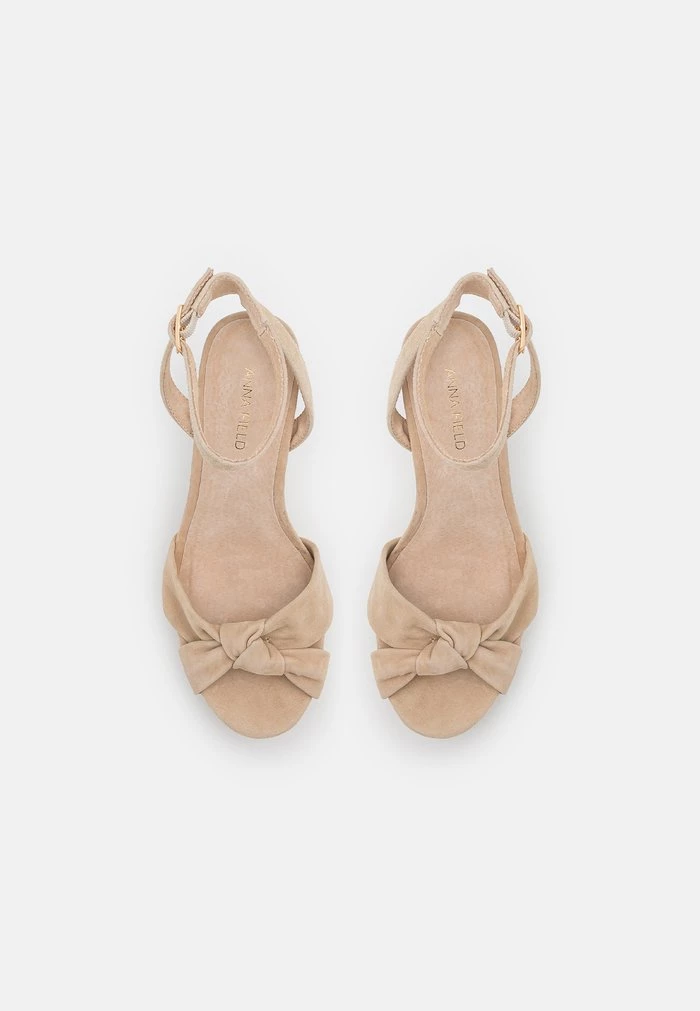 Wholesale ⌛ Anna Field LEATHER - High Heeled Sandals - Beige 🔥 6 Wholesale ⌛ Anna Field LEATHER - High Heeled Sandals - Beige 🔥 - Image 6