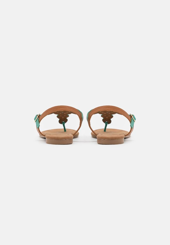 Outlet β Anna Field T-bar Sandals - Turquoise 𧨠4 Outlet β Anna Field T-bar Sandals - Turquoise 𧨠- Image 4