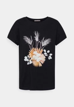 Wholesale ⭐ Anna Field Print T-shirt - Black ⌛