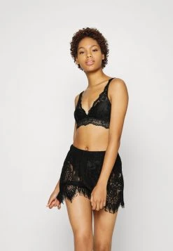 Cheapest ✔️ Anna Field 3PP BRALETTE - Bustier - Teal/black/off-white ⭐