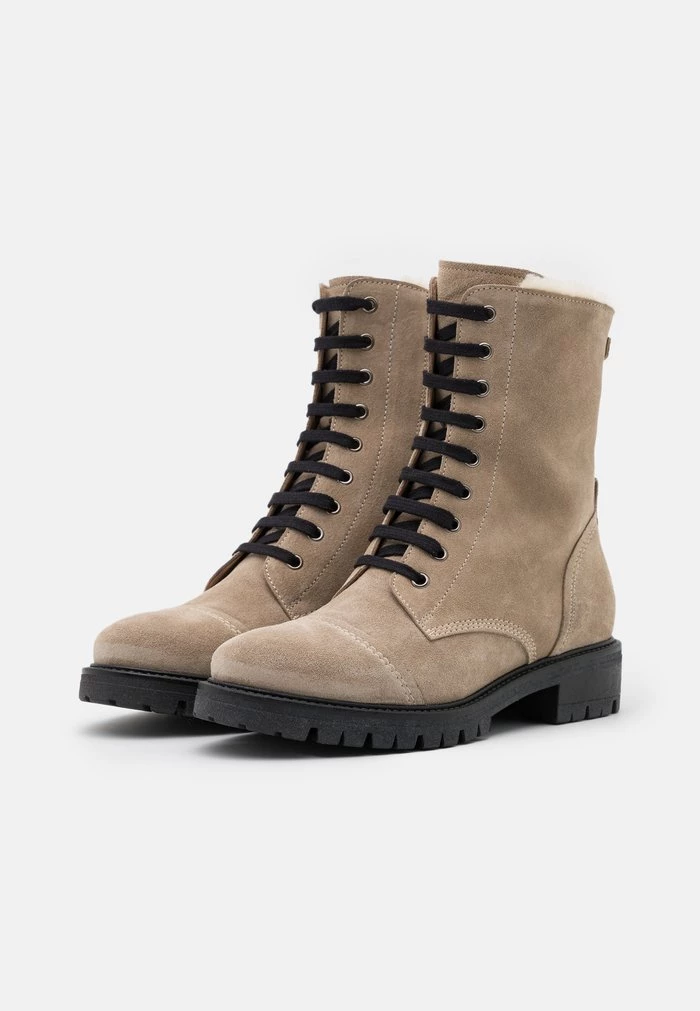 Best Sale 🧨 Anna Field LEATHER - Lace-up Ankle Boots - Beige 🧨 3 Best Sale 🧨 Anna Field LEATHER - Lace-up Ankle Boots - Beige 🧨 - Image 3
