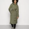 Top 10 ❤️ Anna Field LONG COAT WITH HOOD - Winter Coat - Khaki 🛒