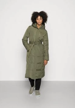 Top 10 ❤️ Anna Field LONG COAT WITH HOOD - Winter Coat - Khaki 🛒