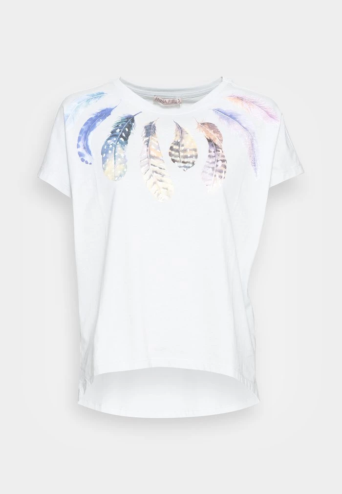 Brand new ⭐ Anna Field Print T-shirt - Light Blue ⭐ 4 Brand new ⭐ Anna Field Print T-shirt - Light Blue ⭐ - Image 4