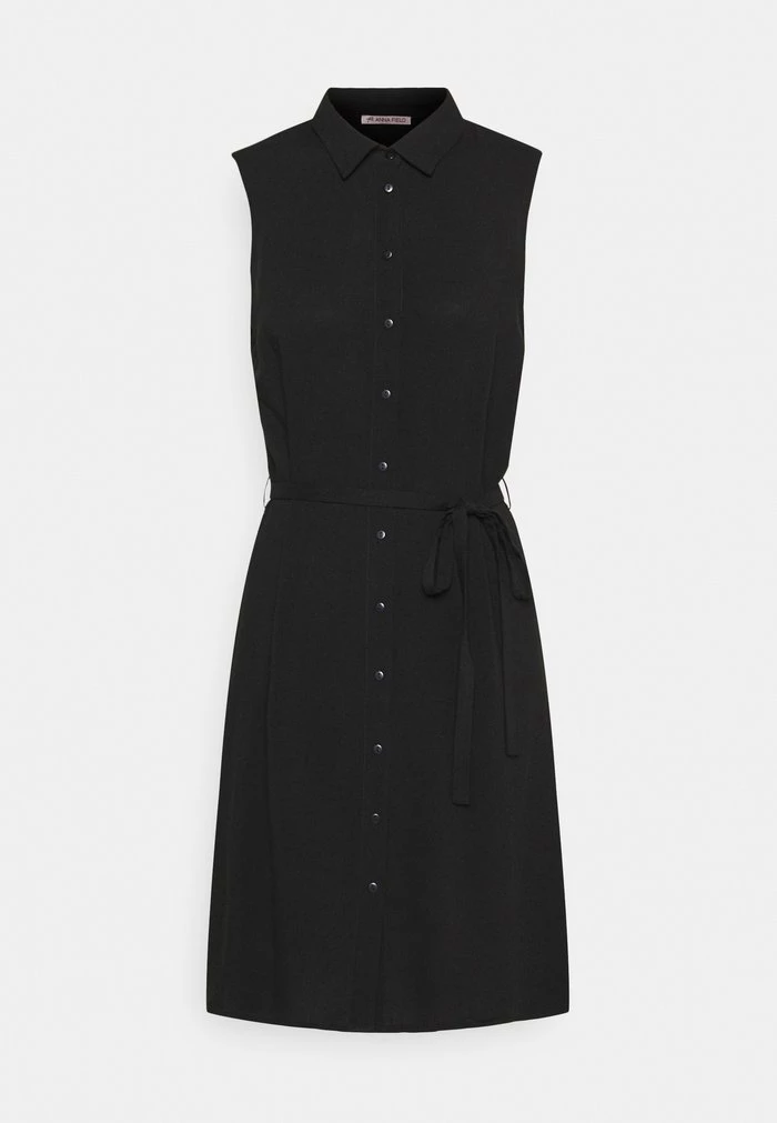 Buy ⌛ Anna Field Shirt Dress - Black ⌛ 1 Buy ⌛ Anna Field Shirt Dress - Black ⌛