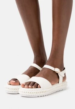 Discount 💯 Anna Field Platform Sandals - White 💯