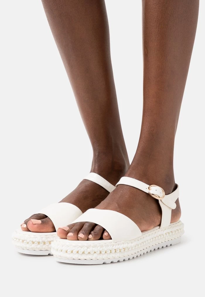 Discount 💯 Anna Field Platform Sandals - White 💯 1 Discount 💯 Anna Field Platform Sandals - White 💯