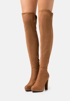 Outlet ⌛ Anna Field Over-the-knee Boots - Cognac 🌟